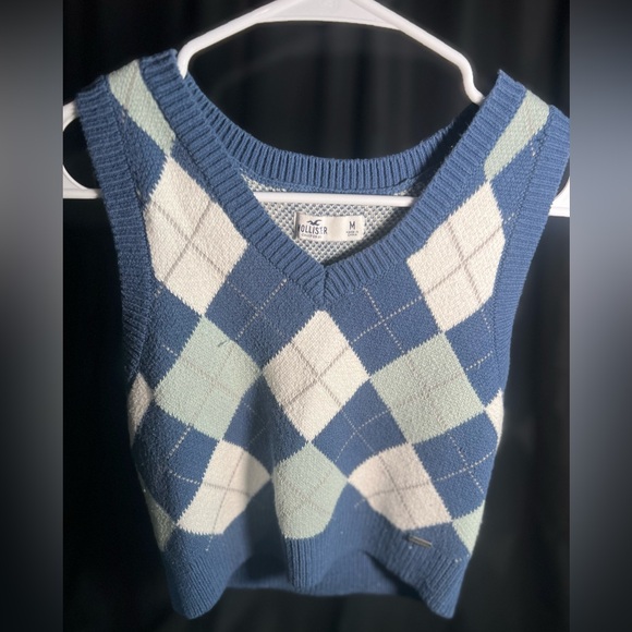 Hollister Argyle sweater vest - Picture 1 of 3
